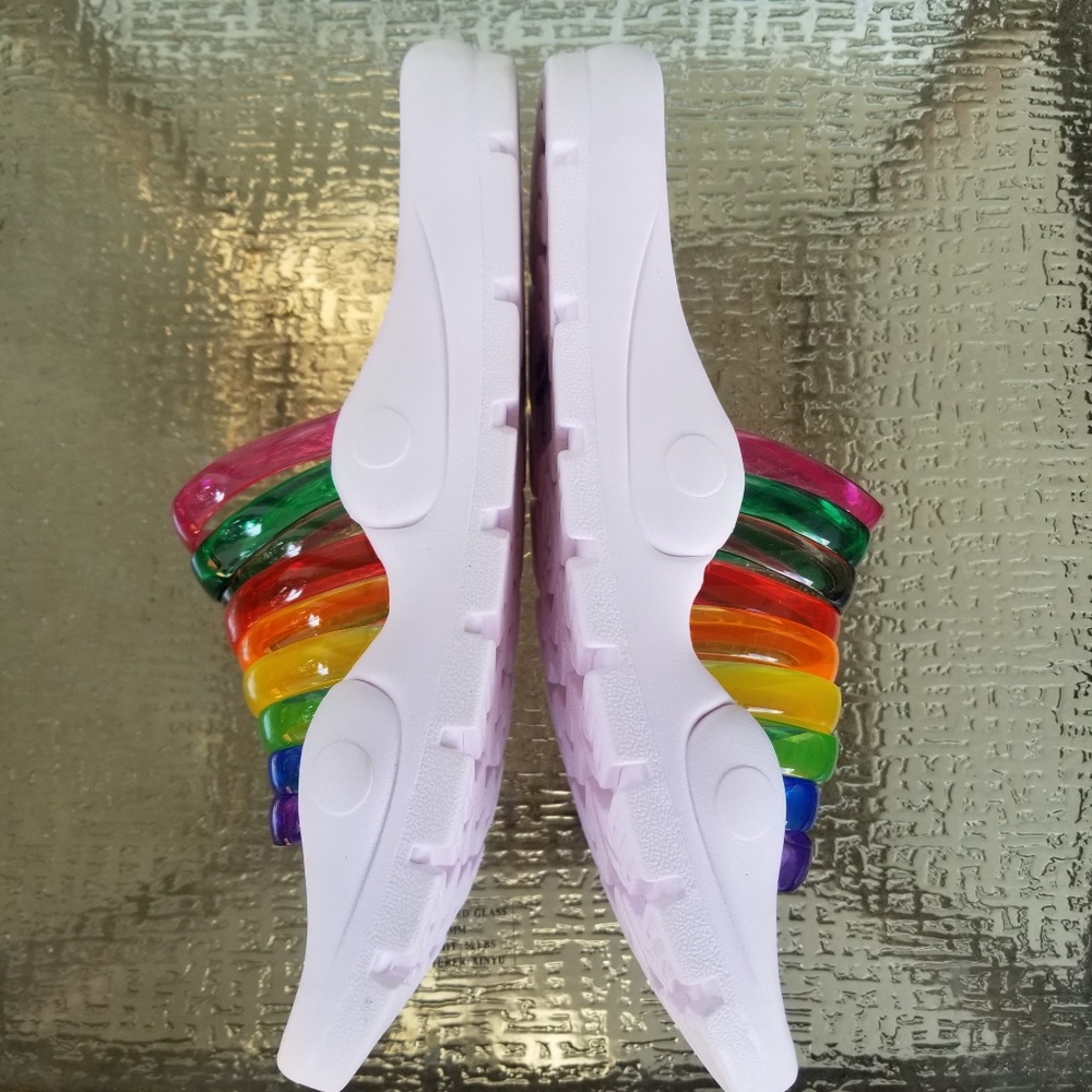 NEW Liliana Jelly Rainbow Slide - Picture 4 of 4